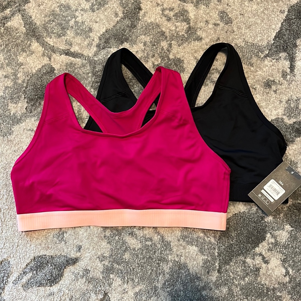 2 pack racerback sports bras